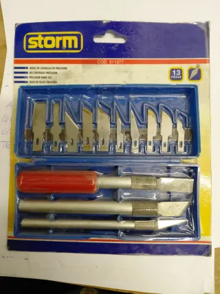 Juego de Cuchillas de Precisión Storm