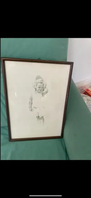 Quadro disegno bambino