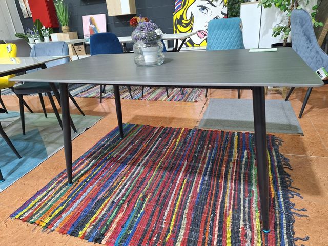 Mesa Comedor Efecto Mármol 140x80cm