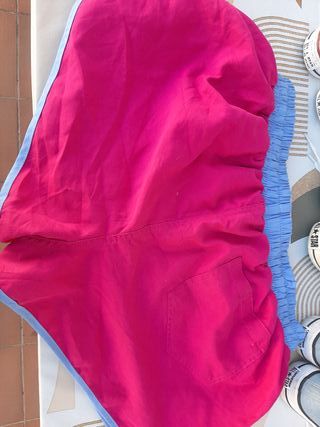 Pantalón corto Adidas Rosa y Azul Talla XXL