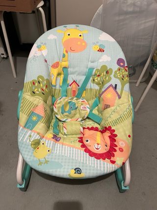 Hamaca para bebé con estampado infantil