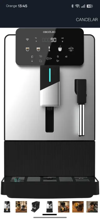 Cafetera Cecotec Superautomática