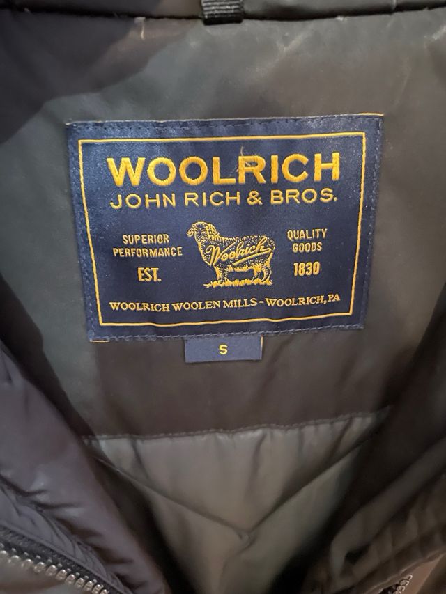 Giubbotto invernale Woolrich nero