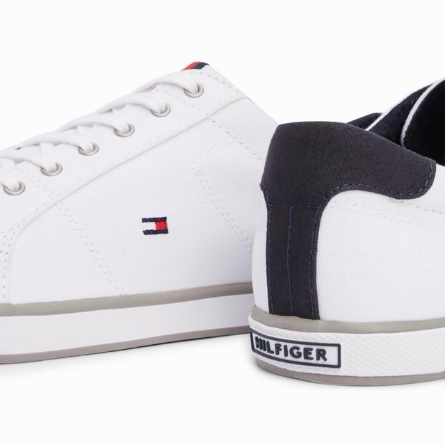 Scarpe Tommy Hilfiger bianche taglia 42