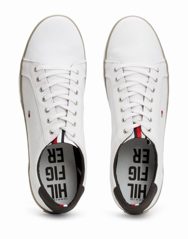 Scarpe Tommy Hilfiger bianche taglia 42