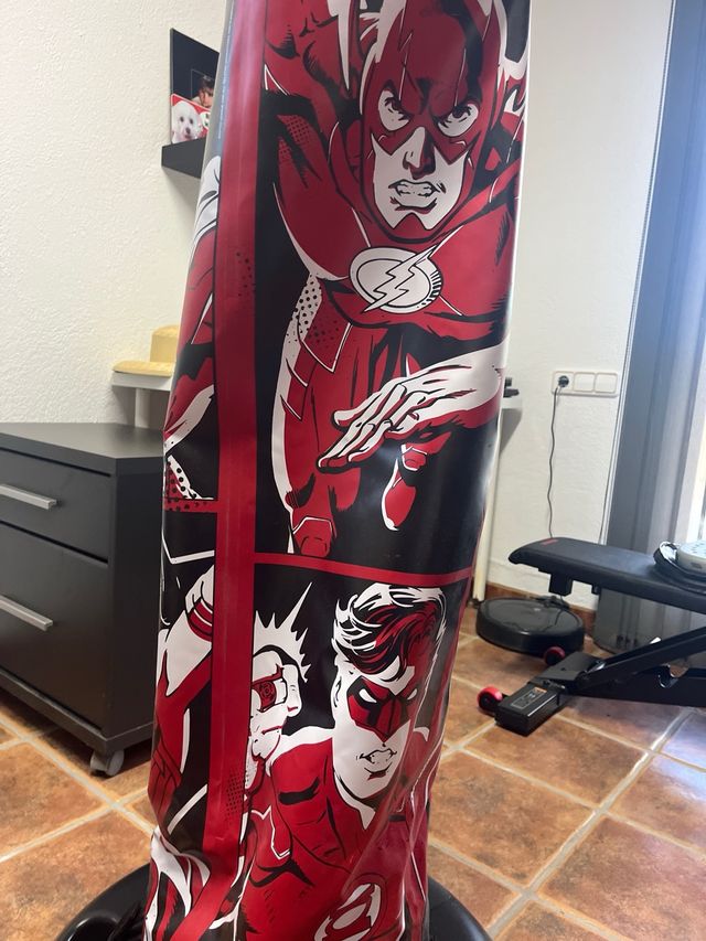 Saco de boxeo Flash + guantes