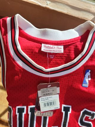 Camiseta NBA Chicago Bulls Dennis Rodman #91 Talla