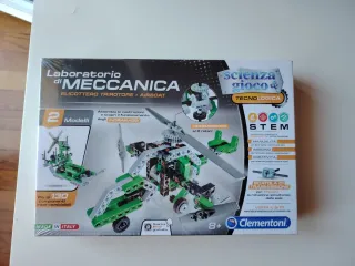 Clementoni Laboratorio Meccanica Elicottero + Airb