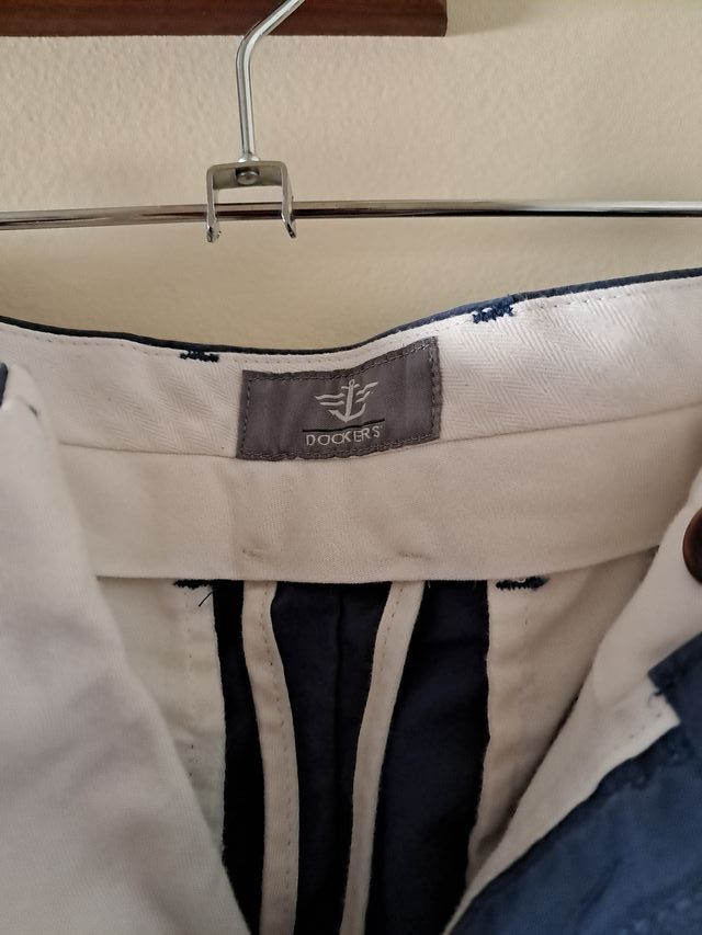 Pantalones Dockers Azul