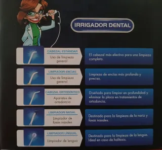 Limpiador boca Irrigador Bucal FVZ300