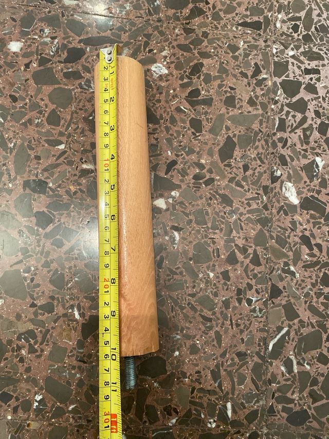 Patas de madera para cama (4 unidades)