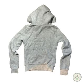 F1.2 Felpa Carlsberg grigia con cappuccio da donna