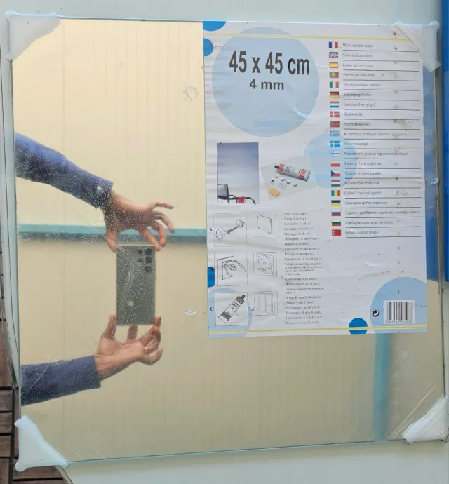 Espejo 45x45cm Nuevo Sin Abrir