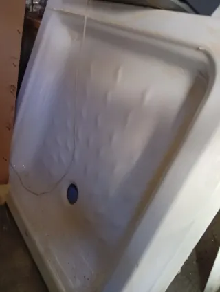 Plato de ducha Roca acrílico blanco