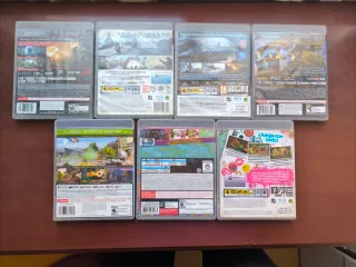 PACK 7 VIDEOJUEGOS PS3