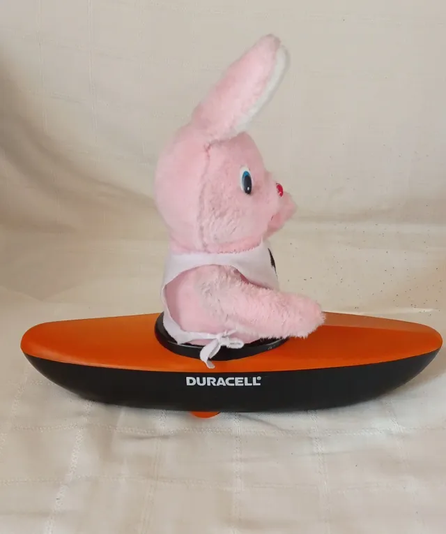 Conejo Duracell Peluche Naranja