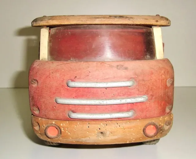 CAMIÓN DE MADERA JUGUETES DEJOU DE 43 CM DE LARGO