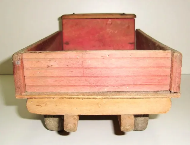 CAMIÓN DE MADERA JUGUETES DEJOU DE 43 CM DE LARGO