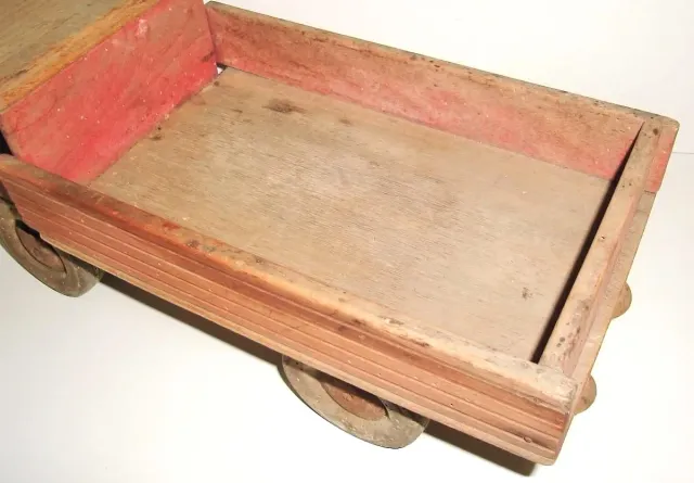 CAMIÓN DE MADERA JUGUETES DEJOU DE 43 CM DE LARGO