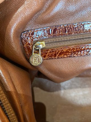 Borsa Fendi vintage pelle marrone