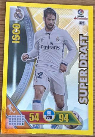 Marco Asensio.Adrenalyn XL.Super Draft Real Madrid