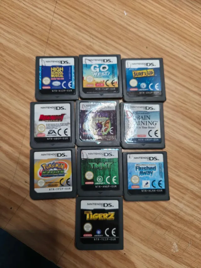 Lote 10 Juegos Nintendo DS