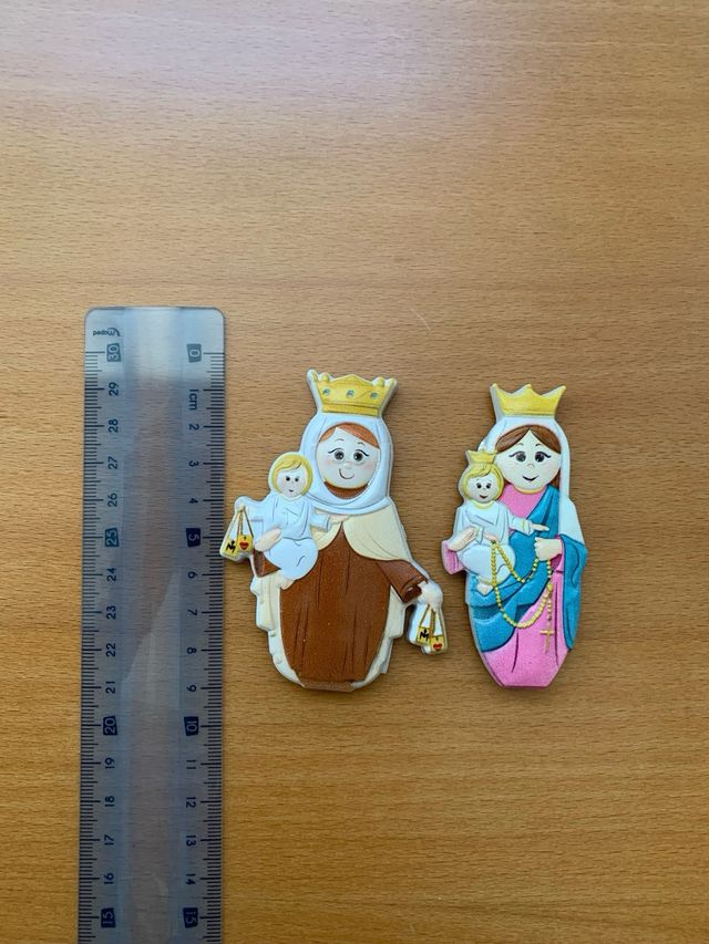 2 Imanes Vírgenes con Niño.