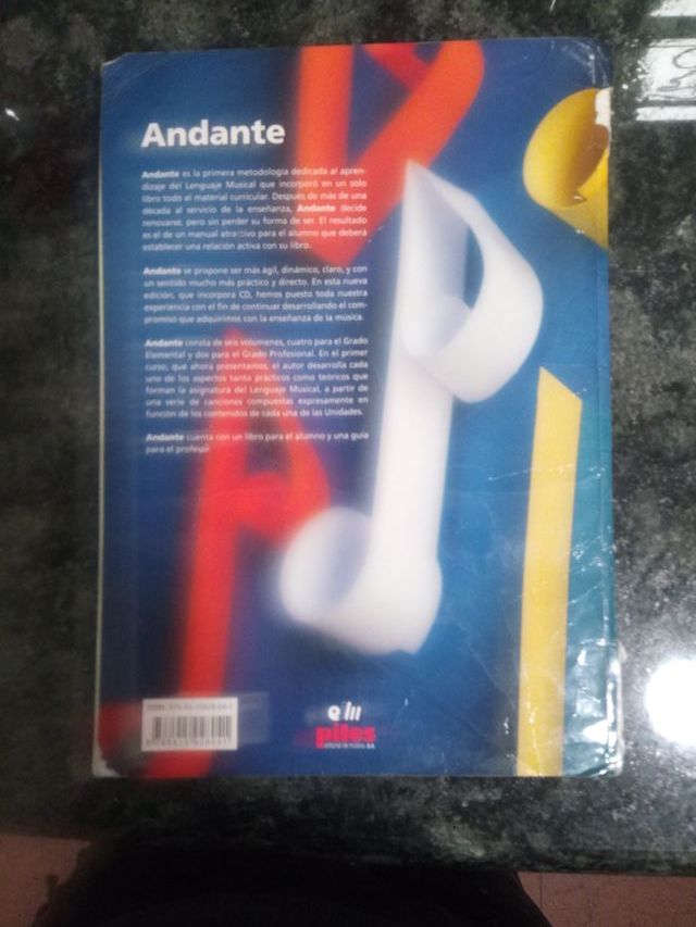 1º Andante Lenguaje Musical Vicente Roncero