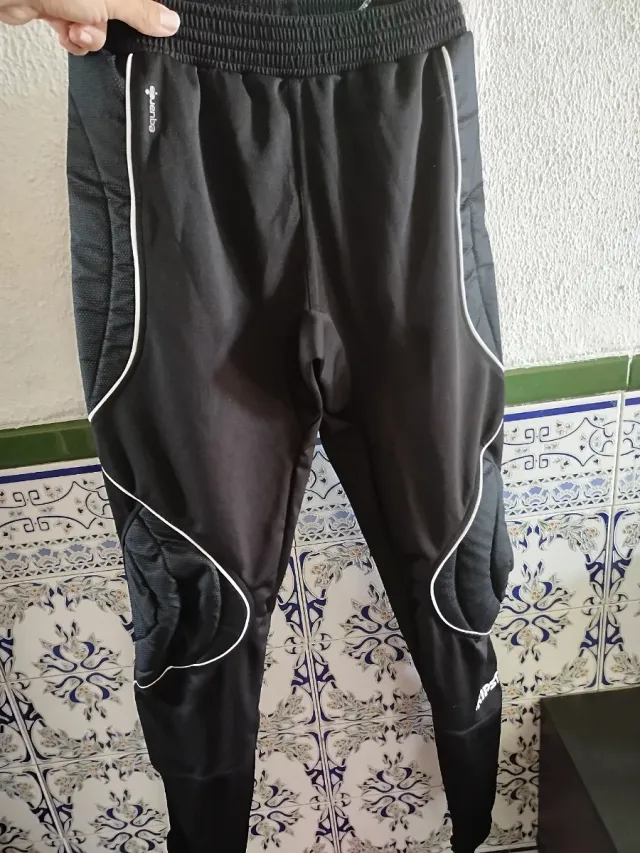 Pantalón portero fútbol sala Equip negro