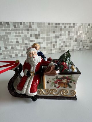 Villeroy Boch Babbo Natale con slitta e renne