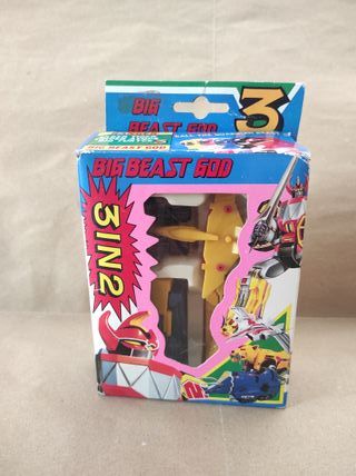 power rangers BIG BEAST GOD 3IN2 Robot Giocattolo