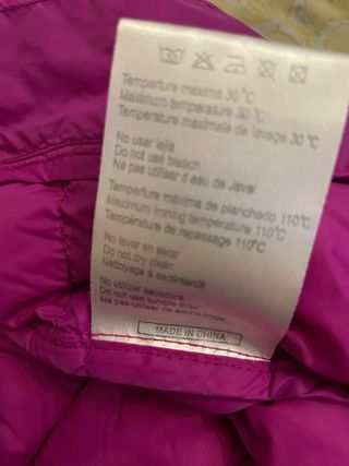 Plumas Ternua Negro y Rosa