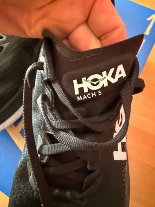 Hoka Mach 5 Zapatillas Running Negras