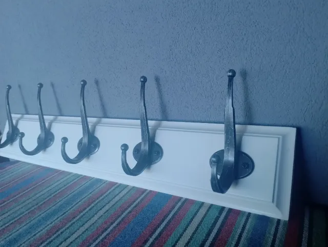 Perchero Pared Ikea 5 Ganchos Marfil