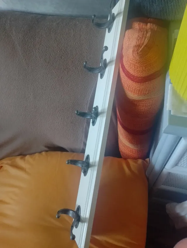 Perchero Pared Ikea 5 Ganchos Marfil