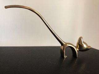 Porta Anillos Gato Dorado