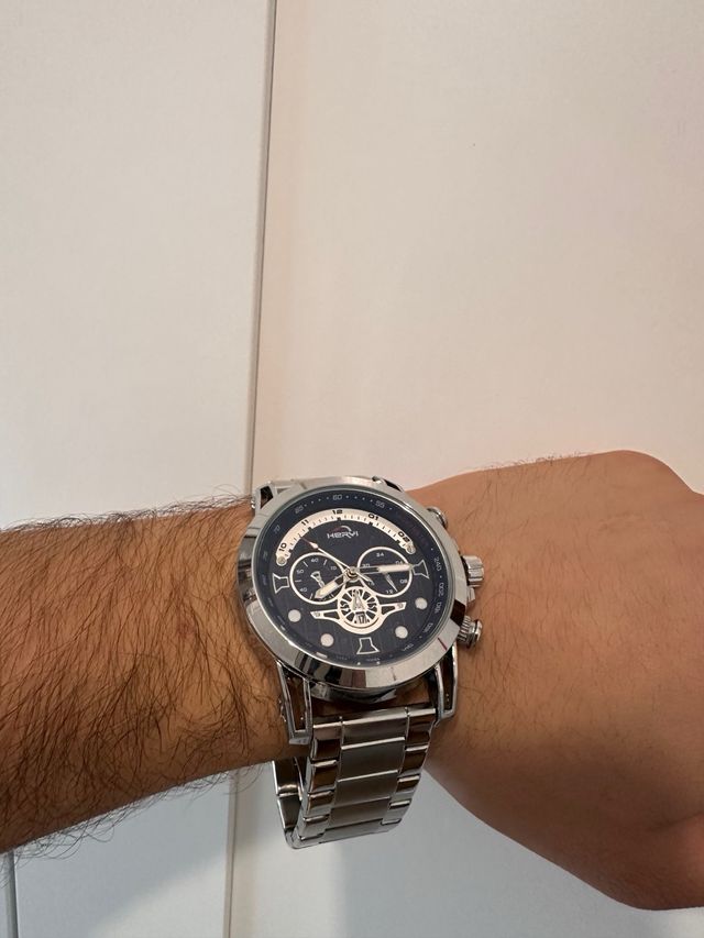 Reloj Siglo XXI Analógico Plata