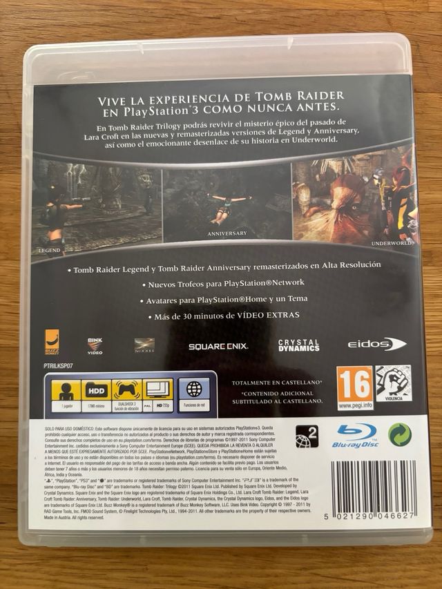 Videojuego TOMB RAIDER Trilogy