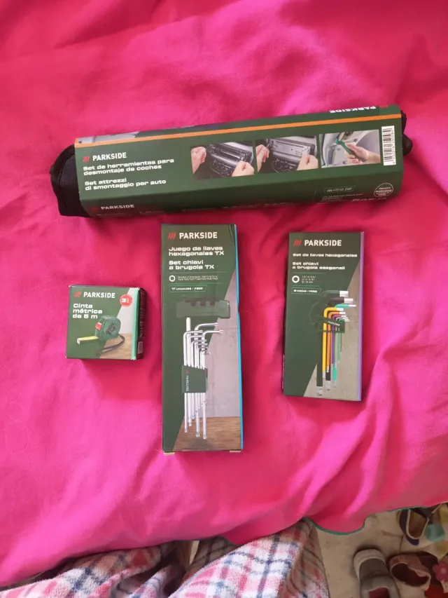 Lote Parkside: Herramientas y Llaves TX