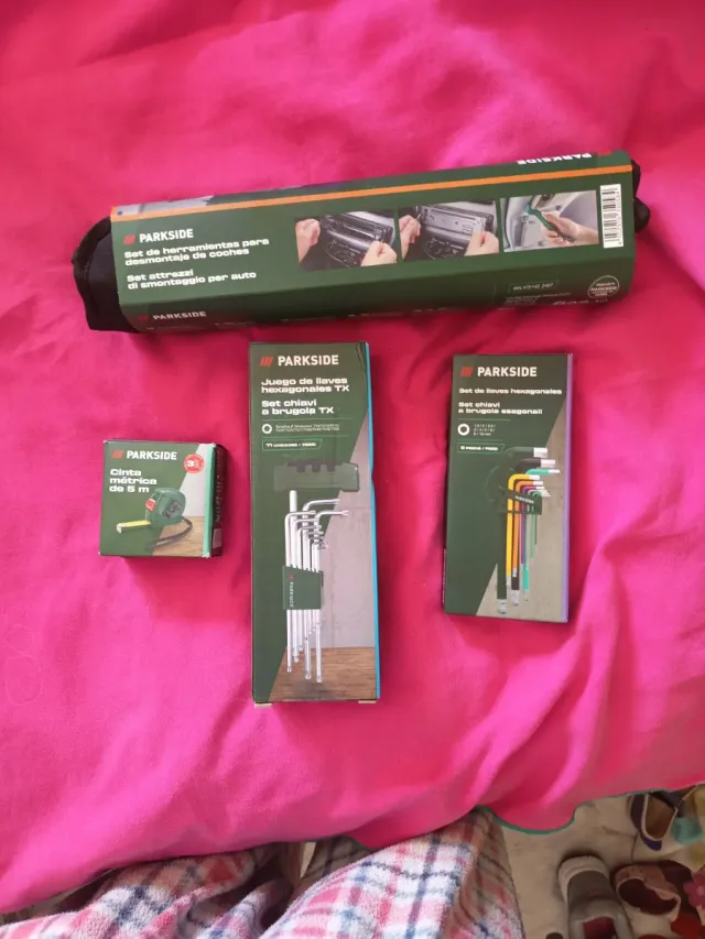 Lote Parkside: Herramientas y Llaves TX