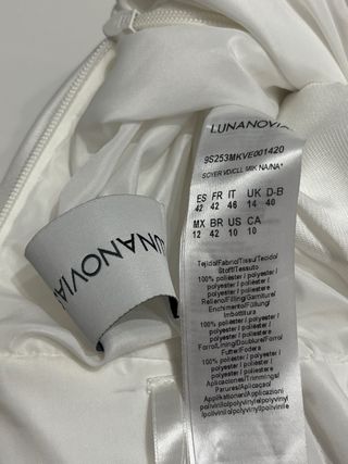 Vestido de Novia Blanco, Luna novias