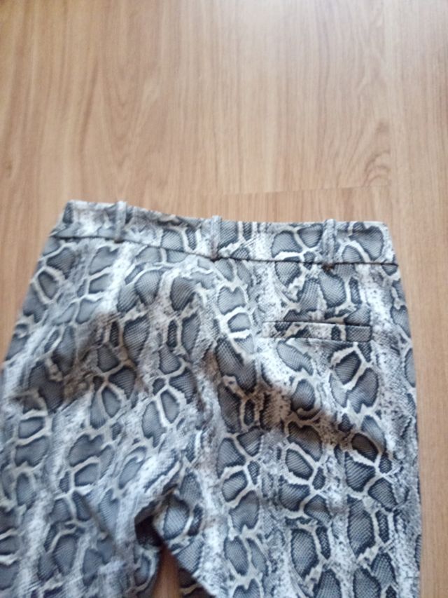Pantalón con estampado de serpiente