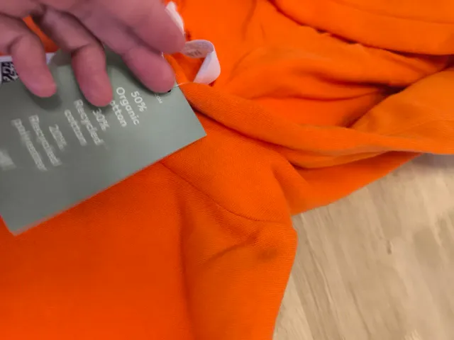 Sudadera H&M T12/14 Naranja
