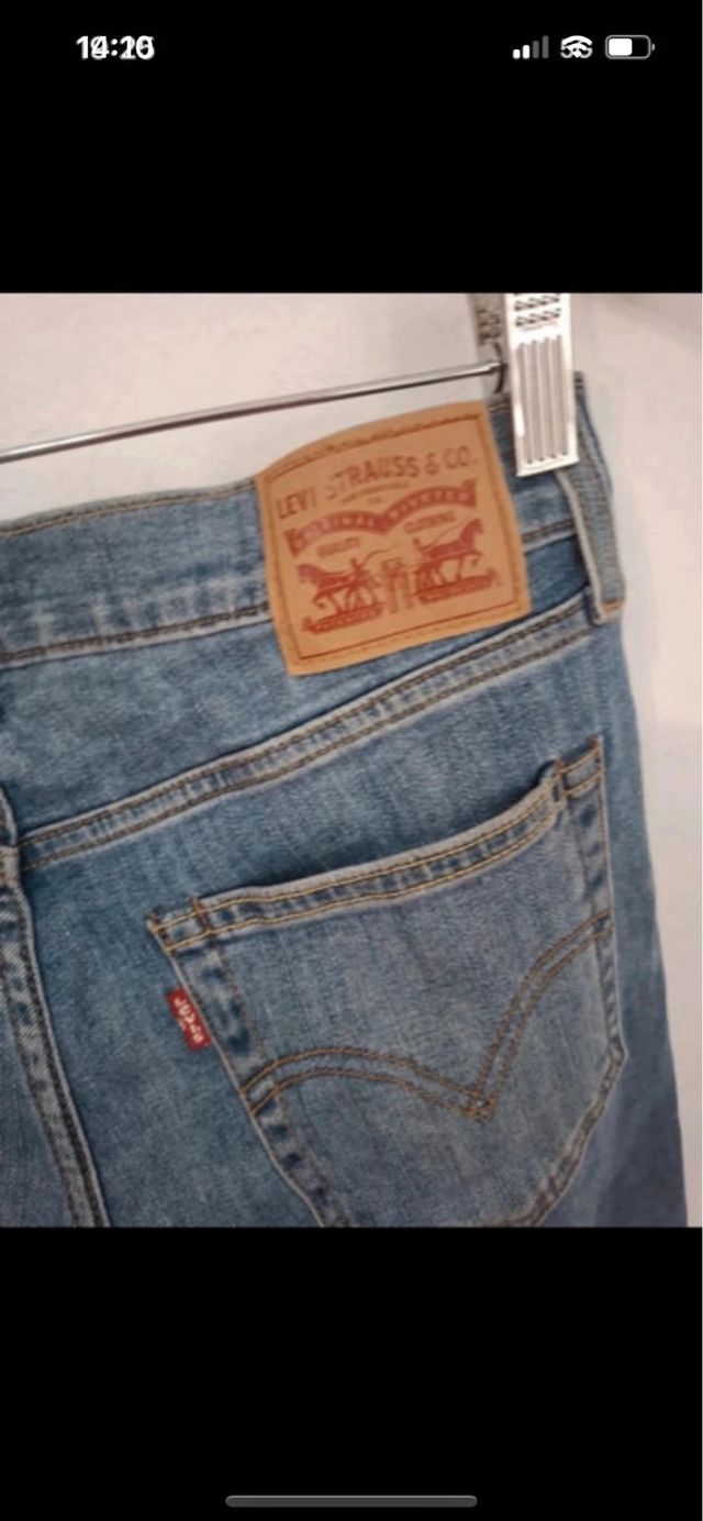 Levi's Boyfriend Jeans Azules Rotos