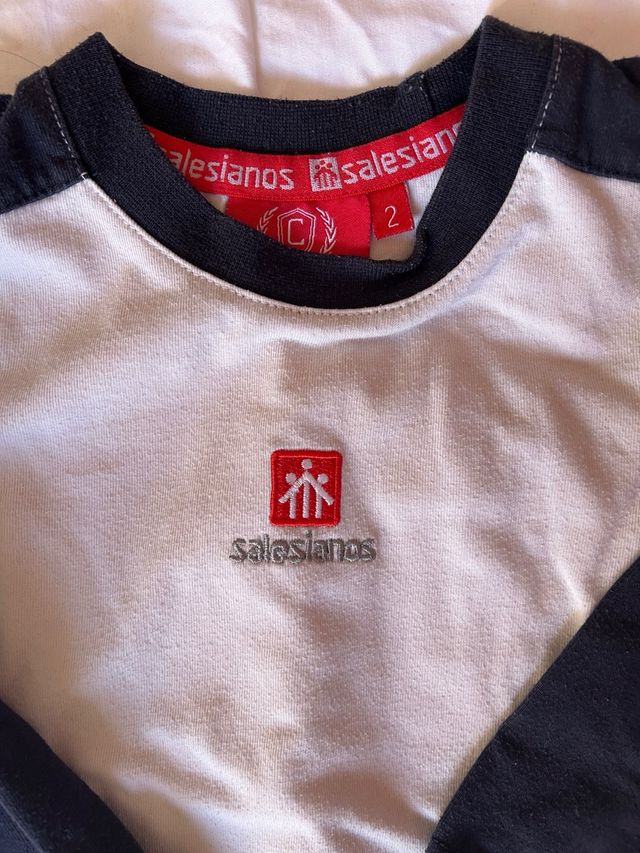 Camiseta Talla 2 Salesianos Manga Larga