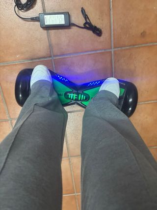 Hoverboard Kawasaki Negro y Verde