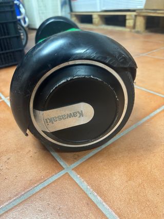 Hoverboard Kawasaki Negro y Verde