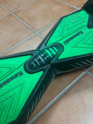 Hoverboard Kawasaki Negro y Verde