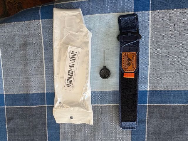 Correa de reloj azul nueva