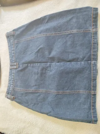 Falda vaquera Stradivarius Talla S